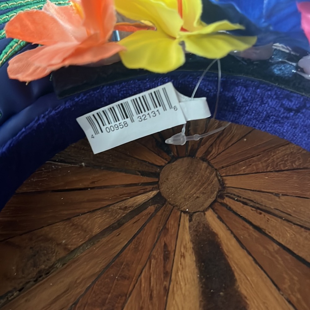 Disney Encanto themed mouse ears headband featuring fabric flowers New - Picture 8 of 10